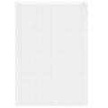 vidaXL Žalúzia Biely 213 x 160 cm 25 mm PVC