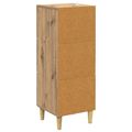 vidaXL Zásuvkový kabinet 33 x 34,5 x 90 cm Kompozitné drevo