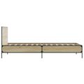 vidaXL Rám postele s čelom Dub sonoma 80 x 200 cm Kompozitné drevo