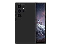 Zadný kryt na mobilný telefón - recyklovaný silikón, recyklovaný plast - nočná čerň - pre Samsung Galaxy S24 Ultra