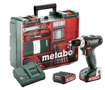 Metabo POWERMAXX BS 12 SET (601036870) AKUMULÁTOROVÝ VRTACÍ ŠROUBOVÁK