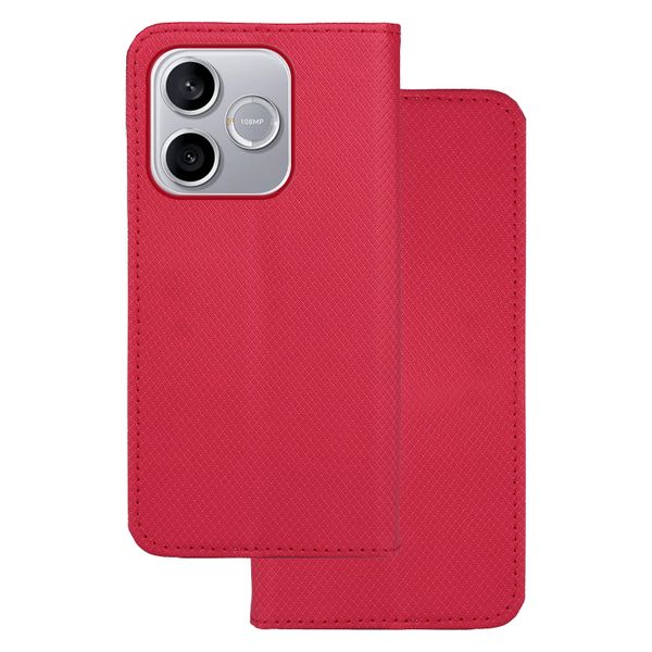 Puzdro Smart Magnet pre Honor 600 Lite červená