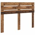vidaXL Rám postele Staré drevo 150 x 200 cm Masívne borovicové drevo