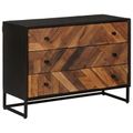 vidaXL Zásuvkový kabinet so zásuvkou 75 x 30 x 54 cm