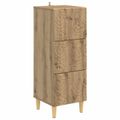 vidaXL Zásuvkový kabinet 33 x 34,5 x 90 cm Kompozitné drevo