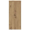 vidaXL Stojany na rastliny 2 ks dub artisan 30x30x70 cm kompoz. drevo
