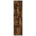vidaXL Šatník dymový dub 100x50x200 cm spracované drevo