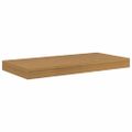 vidaXL Stenná polica Nástenná montáž 4 ks Béžová 50 x 23,5 x 3,8 cm