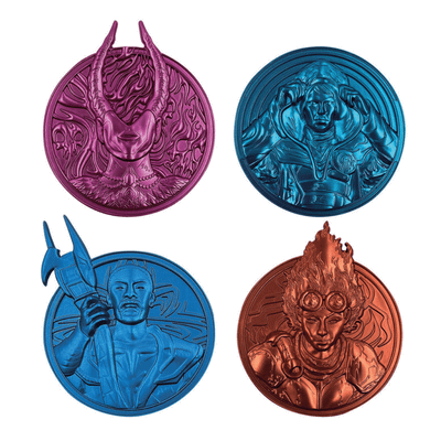 Sada medailónov Magic the Gathering - Planeswalker Collection
