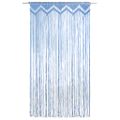 vidaXL Záclona macrame modrá 140x240 cm bavlna