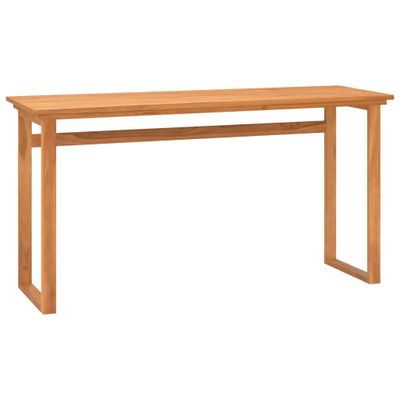 vidaXL Písací stôl 140x45x75 cm masívne teakové drevo