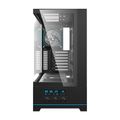 Počítačová skriňa Darkflash DY451 PRO s ventilátorom (čierna)