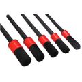 Sada mäkkých presných štetiec na čistenie auta CAR DETAILING BRUSH 5 SOFT, 5ks SIXTOL