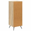 vidaXL Zásuvkový kabinet Dub sonoma 33 x 34,5 x 90 cm Kompozitné drevo