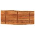 vidaXL Stolová doska 140x60x2,5 cm obdĺžnik masívna akácia živá hrana