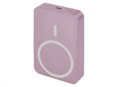 Powerbanka EMOS WI 1046 /B0551S/, 10 000 mAh, 20 W + Wireless, lososová