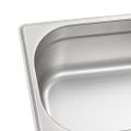 vidaXL Gastronádoby 8 ks, GN 1/4, 100 mm, nehrdzavejúca oceľ
