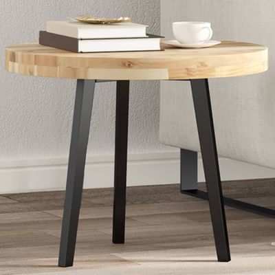 vidaXL Stolová doska okrúhla Ø50x4 cm masívne akáciové drevo