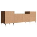 vidaXL TV skrinka hnedý dub 160x35x40 cm spracované drevo