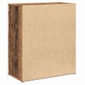 vidaXL Servírovacia skriňa 2 ks Staré drevo 60 x 31 x 70 cm
