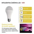 LED žiarovka EMOS ZQW516R GoSmart WIFI A65 / E27 / 14 W (94 W) / 1 400 lm / RGB / stmievateľná