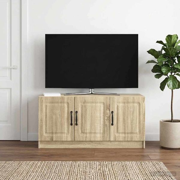 vidaXL TV skrinka Dub sonoma 99 x 34,5 x 47 cm Kompozitné drevo