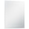 vidaXL Kúpeľňové nástenné zrkadlo s LED osvetlením 50x60 cm