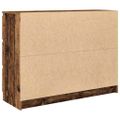 vidaXL Komoda staré drevo 100x35x76 cm kompozitné drevo