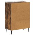 vidaXL Kúpeľňová úložná skriňa ZWOLLE Dymový dub 59,5 x 31 x 79,5 cm