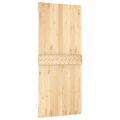 vidaXL Posuvné dvere Prírodná a biela 90 x 210 cm