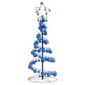 vidaXL LED vianočný stromček s ozdobami 80 LED teplá biela 120 cm