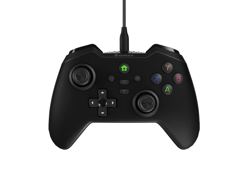 Drôtový gamepad Genesis MANGAN 300, pre PC/Switch/Mobil, čierny