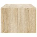 vidaXL TV skrinka s LED svetlami dub sonoma 100X35,5x25 cm