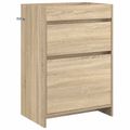 vidaXL Skriňa pod umývadlo do kúpeľne Dub sonoma 56 x 37,5 x 81 cm