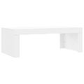 vidaXL Konferenčný stolík biely 102x50x36 cm kompozitné drevo