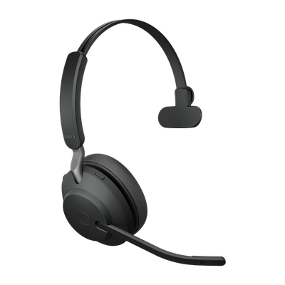 Jabra Evolve2 65/Mono/BT/Bezdrôt/MS/Čierna