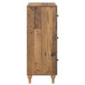 vidaXL Zásuvkový kabinet Staré drevo 66 x 34,5 x 90 cm
