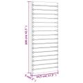 vidaXL Hracia lezecká stena s lanom 44,5x5x108 cm masívny Douglas