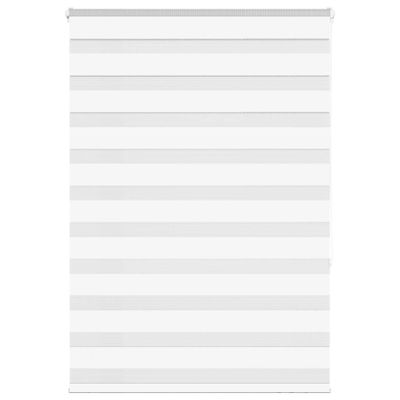 vidaXL Zebra roleta biela 95x150 cm šírka látky 90,9 cm polyester