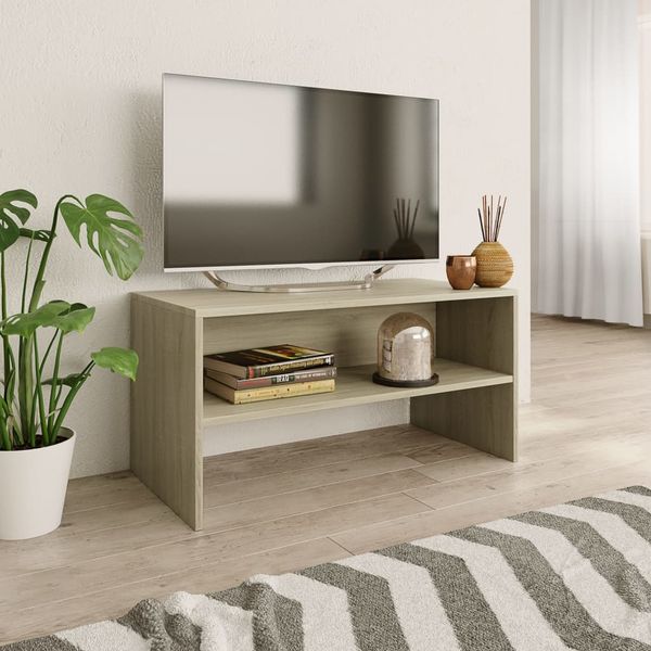 vidaXL TV skrinka, dub sonoma 80x40x40 cm, kompozitné drevo