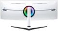 Samsung/LS57CG952NUXEN/57"/VA/7680x2160/240Hz/1ms/Black/2R LED monitor, herní, prohnutý, 57", VA, 7680×2160, 32:9, 1ms, 420cd/m2, DisplayPort, 3× HDMI, 2× USB, energ. tr. G, cerno-bílý
