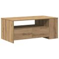 vidaXL Konferenčný stolík Remeselný dub 102 x 55 x 43,5 cm