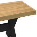 vidaXL Jedálenská lavička NOAIN 120 x 41 x 45 cm Masívna borovica