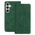 Smart Suede case for Samsung Galaxy S24 green