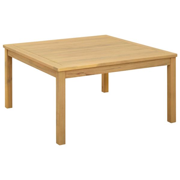 vidaXL Konferenčný stolík Svetlý akáciový 85 x 85 x 45 cm