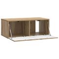 vidaXL Nástenná TV skrinka 78,5 x 41 x 30 cm Dub artisan