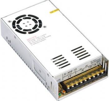 Priemyselný zdroj Carspa 24V=/400W spínaný S-400/24