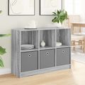 vidaXL Servírovacia skriňa Sivý Sonoma 102 x 32 x 73,5 cm