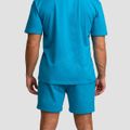 Šortky Limitless Aquamarine - GymBeam, veľkosť M, veľkosť oblečenia M