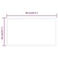 vidaXL LED kúpeľňové zrkadlo 50x90 cm